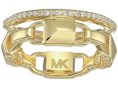 michael kors iconic link pave|Michael Kors Womens Iconic Link Pave Ring .